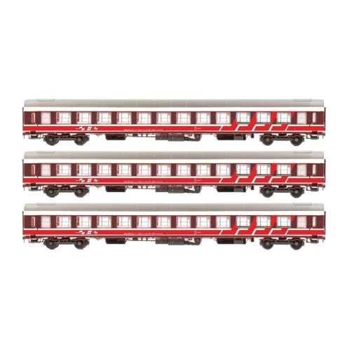 Jägerndorfer JC61403 - 3er Set RoLa Begleitwagen ÖBB, Ep.IV