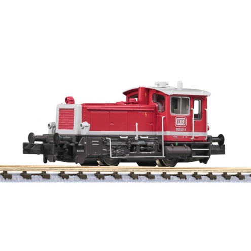 Liliput 162593 - Diesel-Rangierlokomotive, 332 021-5, DB, orientrot, Ep.V