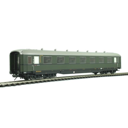 Lenz 41260-01 - Schürzenwagen AB4ü-38, DB, Epoche 3a, RAL 6007