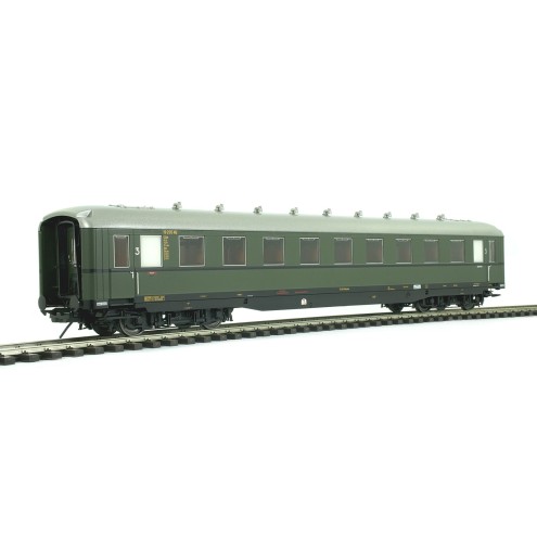 Lenz 41261-01 - Schürzenwagen C4ü-38, DB, Epoche 3a, RAL 6007