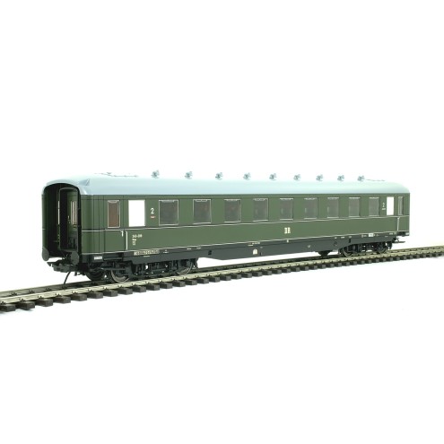 Lenz 41261-04 - Schürzenwagen C4ü-38, DR, Epoche 3, RAL 6007