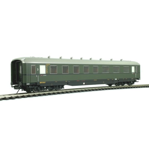Lenz 41262-01 - Schürzenwagen ABC4ü-39, DB, Epoche 3a, RAL 6007