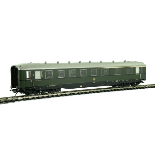 Lenz 41262-02 - Schürzenwagen ABC4ü-39, DB, Epoche 3b, RAL 6020