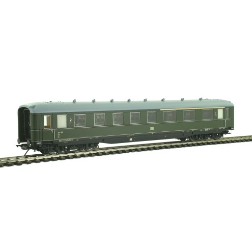 Lenz 41263-04 - Schürzenwagen BC4ü-39, DR, Epoche 3a, RAL 6007
