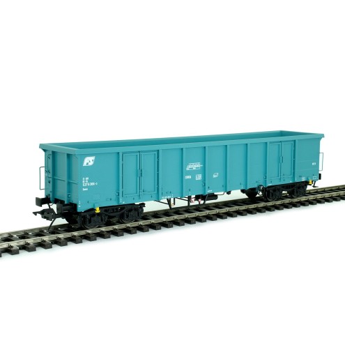 Lenz 42142-13 - Hochbordwagen Eanos, FS, Epoche 5, türkisblau