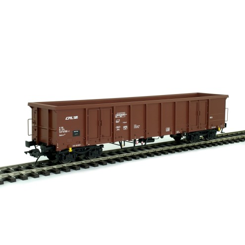 Lenz 42142-14 - Hochbordwagen Eanos, CFL, Epoche 5, rotbraun