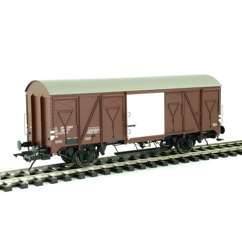 Lenz 42246-03 - Güterwagen K4, Stahldach, SBB, Epoche 4, Nr. 3 479-6