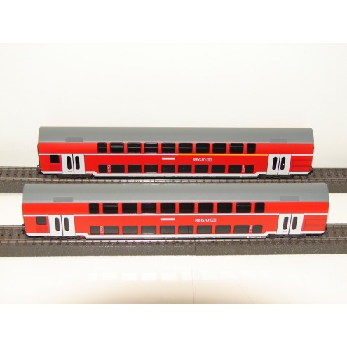 Märklin 29479/Pe - 2 Doppelstock-Nahverkehrswagen der Deutschen Bahn AG