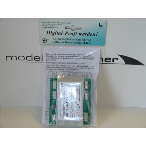 Littfinski 910313 - S-DEC-4-MM-G Magnetartikel-Decoder 4fach