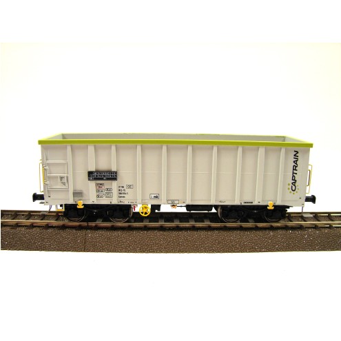 NME 542653 - Offener Güterwagen Eamnos CAPTRAIN, lichtgrau AC