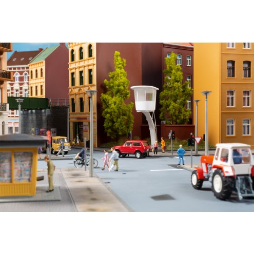 Auhagen 11473 - H0 Verkehrskanzel mit Zubehör