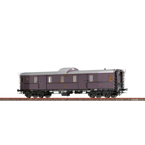 Brawa 45430 - H0 Gepäckwagen Pw4ü Pr 16 DRG, Epoche II, AC Digital EXTRA