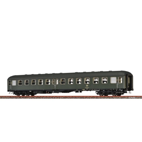 Brawa 58051 - H0 Reisezugwagen Bymb 421 DB, Epoche IV, AC Analog BASIC+ LED