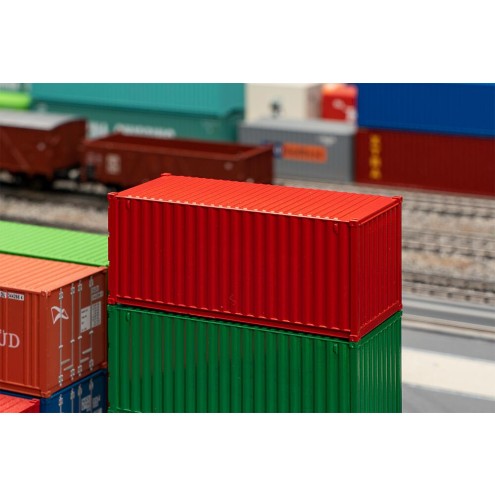 Faller 182003 - 20` Container, rot