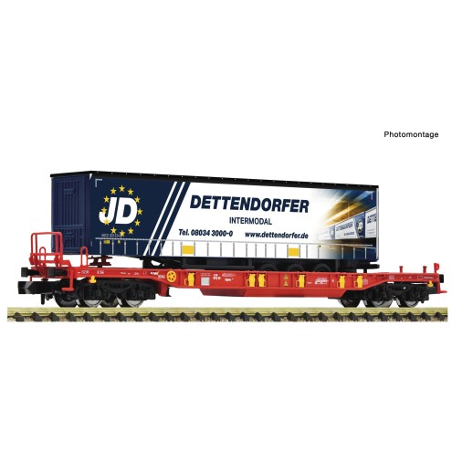 Fleischmann 6660009 - Taschenwag. T3 + Dettendorfer