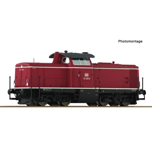 Fleischmann 721210 - Diesellok BR211 rot