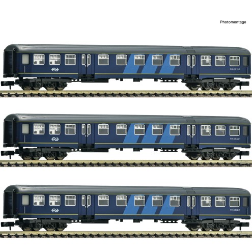 Fleischmann 814713 - 3er Set Reisezugwag. NS