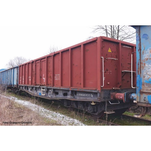 Piko 58272 - 2er Set Offener Güterwagen 401Zk PKP VI