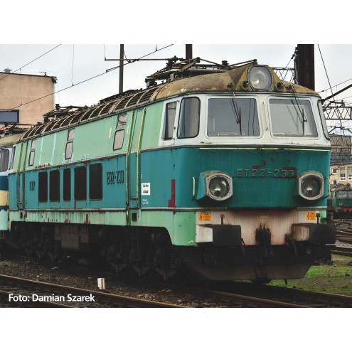 Piko 96340 - E-Lok/Sound ET22 PKP IV + PluX22 Dec.