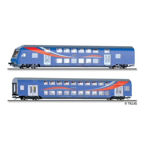 Tillig 01064 - Reisezugwagenset der SRI