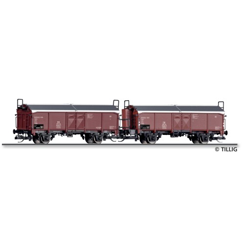 Tillig 01076 - Güterwagenset der DB