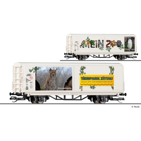 Tillig 14852 - START-Schiebewandwagen „Mein Zoo“