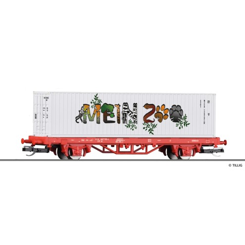 Tillig 17483 - START-Containertragwagen „Mein Zoo"