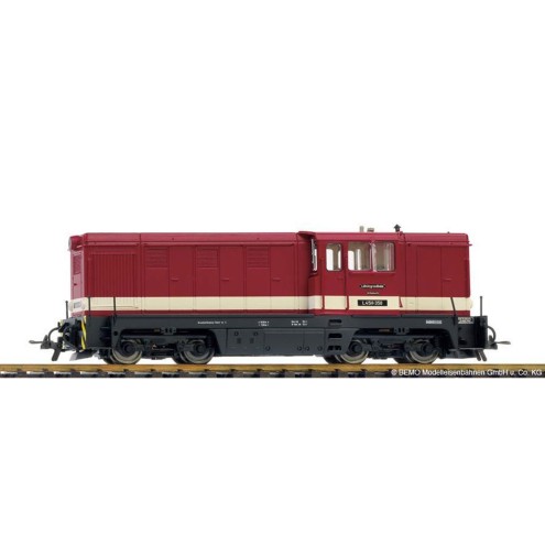 Bemo 1020875 - SDG L45H-358 Lössnitzgrundbahn rot