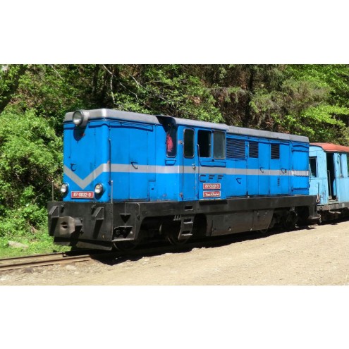 Bemo 1020902 - CFF 87-0032-0 L45H Wassertalbahn blau