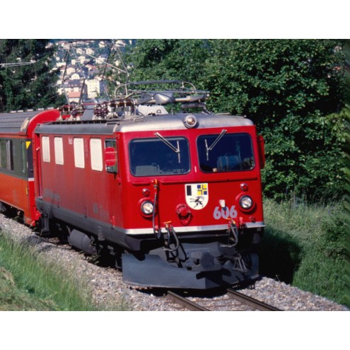 Bemo 1252116 - RhB Ge 4/4 I 606 "Kesch"