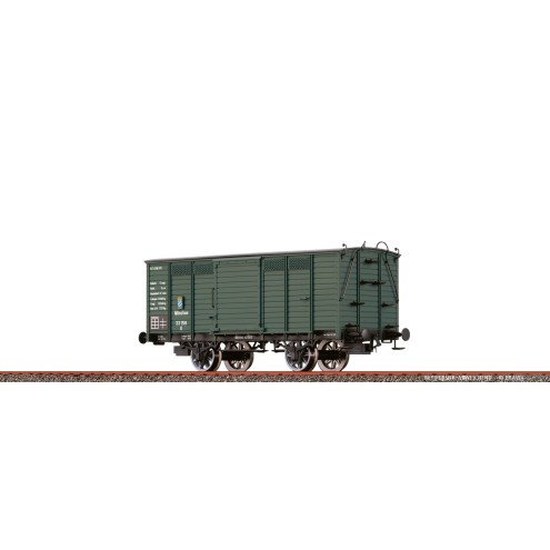 Brawa 48045 - H0 Gedeckter Güterwagen G K.Bay.Sts.B.