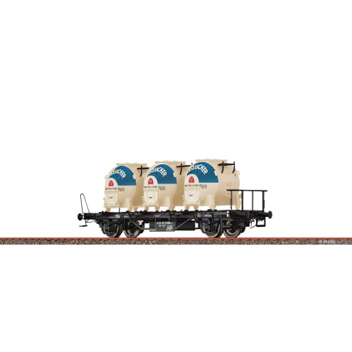 Brawa 50922 - H0 Behältertragwagen Lbs577 "Südzucker" DB