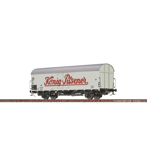 Brawa 50982 - H0 Gedeckter Güterwagen Ibdlps383 "König Pilsener" DB 