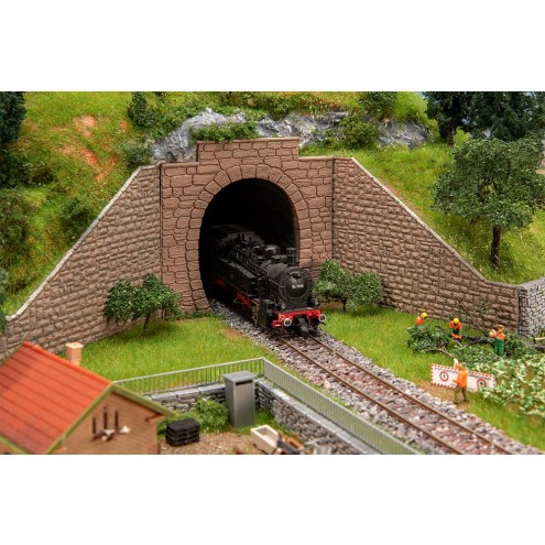 Faller 120577 - 2 Tunnelportale, 1-gleisig