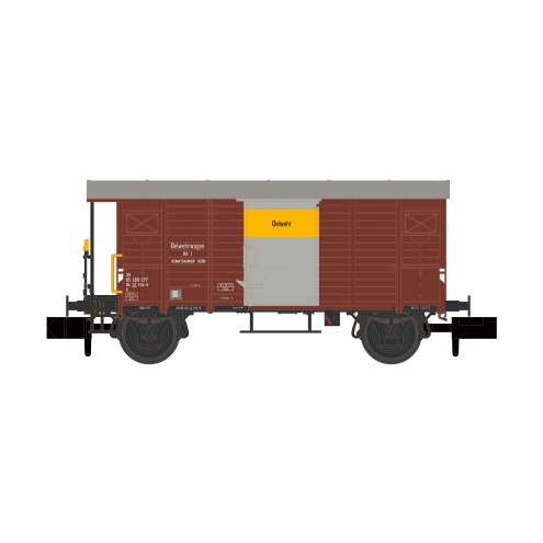 Hobbytrain H24205 - Gedeckter Güterwagen K2 SBB/Ölwehr, Ep.IV