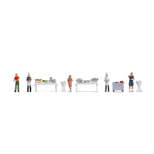 Noch 16276 - Figuren-Themenwelt „Buffet“