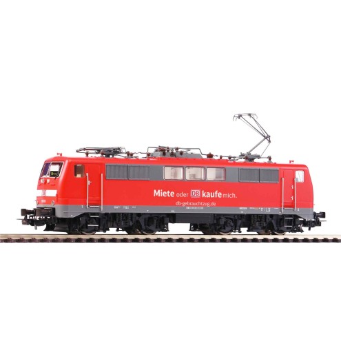 Piko 51959 - E-Lok BR 111 Gebrauchtzug DB AG VI mit Flicken + DSS PluX22