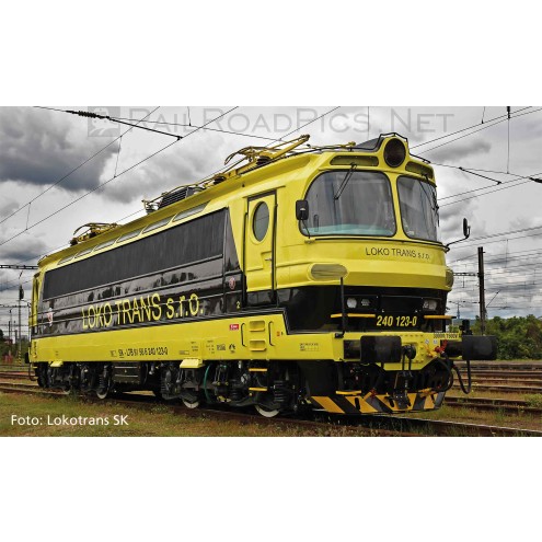 Piko 51996 - E-Lok/Sound Rh 240 Laminátka gelb-schwarz Lokotrans VI + PluX22 Dec.