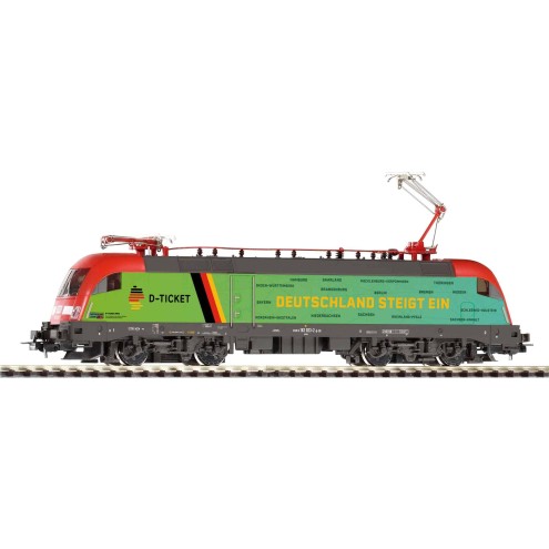 Piko 57927 - E-Lok Taurus Deutschland-Takt DB AG VI + DSS PluX22