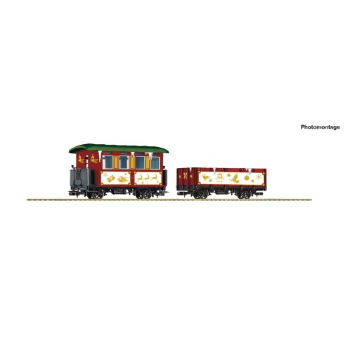 Roco 6230001 - 2er Set Ergänzungswag. Weihnac