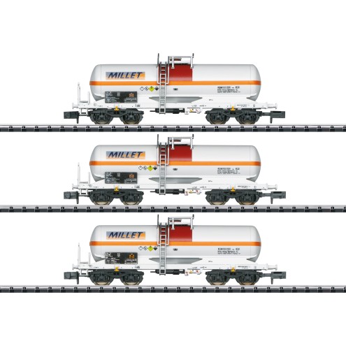 Minitrix 18266 - Kesselwagen-Set Millet