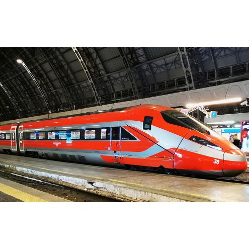 Arnold HN2619S - FS Trenitalia, Hochgeschwindigkeitszug Frecciarossa 1000 neue Farbgebung, 4-tlg. Grundset