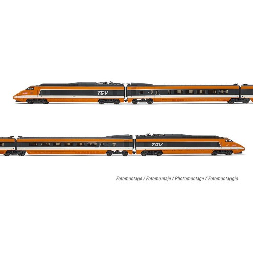 Jouef HJ2425S - SNCF, 4-tlg. Set, TGV Sud-Est, mit Digital-Sound