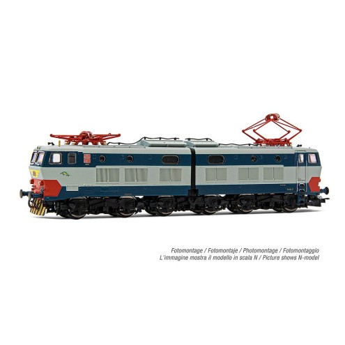 Rivarossi HR2966S - FS, schwere sechsachsige Elektrolok der Reihe E.656, 2. Serie in Originalfarbgebung, mit Regenrinne