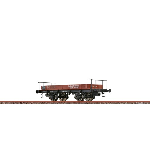 Brawa 47736 - H0 Niederbordwagen Xw DRG