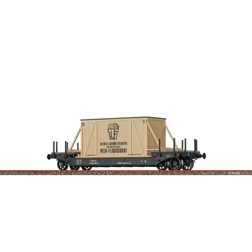 Brawa 47917 - H0 Tiefladewagen Ja "Wiener Lokomotivfabrik" BBÖ