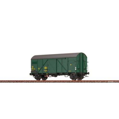 Brawa 51183 - H0 Gedeckter Güterwagen Gmhs SNCB
