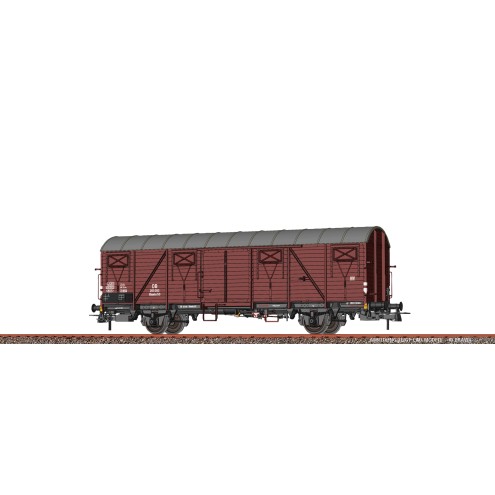 Brawa 51293 - H0 Gedeckter Güterwagen Glmehs50 DB