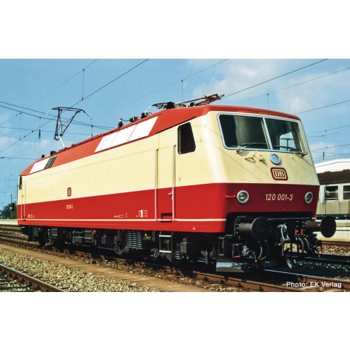 Fleischmann 7570059 - E-Lok BR 120 rt/cr Vors Snd.