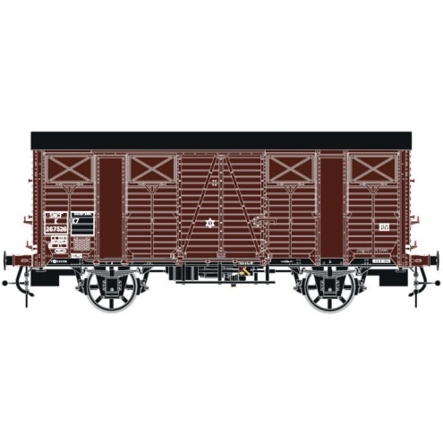 LS Models LS31309 - Ged. Güterwagen K 29 OCEM SNCF, Ep.IIIb